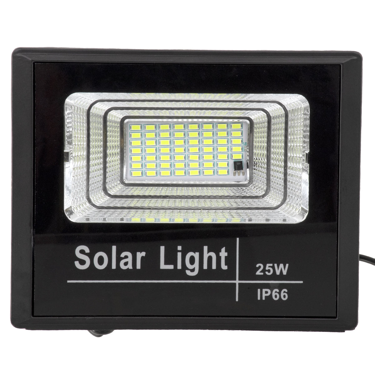 GLOBOSTAR® HERMES 71554 Προβολέας LED 25W 250lm 120° DC 5V με Φωτοβολταϊκό Panel 5V 4W & Επαναφορτιζόμενη Μπαταρία Li-ion 3.2V 3000mAh Αδιάβροχο IP65 Ψυχρό Λευκό 6000K - Sanan Chip - Μαύρο - Μ19.5 x Π5 x Υ4.8cm - 2 Χρόνια Εγγύηση - ledmania.gr