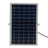 GLOBOSTAR® HERMES 71554 Προβολέας LED 25W 250lm 120° DC 5V με Φωτοβολταϊκό Panel 5V 4W & Επαναφορτιζόμενη Μπαταρία Li-ion 3.2V 3000mAh Αδιάβροχο IP65 Ψυχρό Λευκό 6000K - Sanan Chip - Μαύρο - Μ19.5 x Π5 x Υ4.8cm - 2 Χρόνια Εγγύηση - ledmania.gr