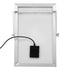 GLOBOSTAR® HERMES 71554 Προβολέας LED 25W 250lm 120° DC 5V με Φωτοβολταϊκό Panel 5V 4W & Επαναφορτιζόμενη Μπαταρία Li-ion 3.2V 3000mAh Αδιάβροχο IP65 Ψυχρό Λευκό 6000K - Sanan Chip - Μαύρο - Μ19.5 x Π5 x Υ4.8cm - 2 Χρόνια Εγγύηση - ledmania.gr