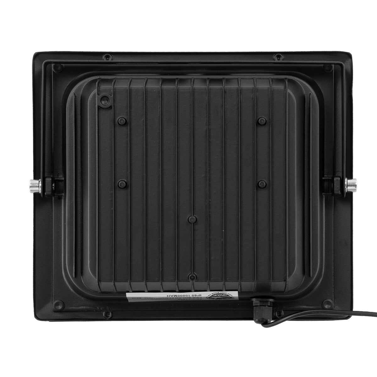 GLOBOSTAR® HERMES 71556 Προβολέας LED 60W 600lm 120° DC 5V με Φωτοβολταϊκό Panel 5V 12W & Επαναφορτιζόμενη Μπαταρία Li-ion 3.2V 10000mAh Αδιάβροχο IP65 Ψυχρό Λευκό 6000K - Sanan Chip - Μαύρο - Μ26.5 x Π22 x Υ6.5cm - 2 Χρόνια Εγγύηση - ledmania.gr