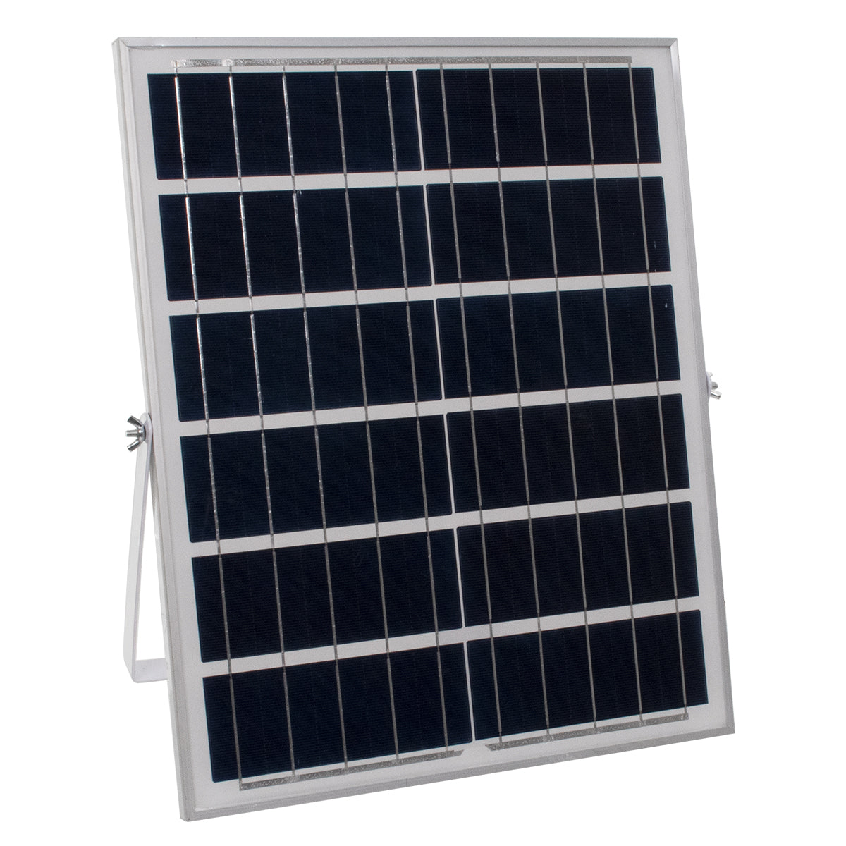 GLOBOSTAR® HERMES 71556 Προβολέας LED 60W 600lm 120° DC 5V με Φωτοβολταϊκό Panel 5V 12W & Επαναφορτιζόμενη Μπαταρία Li-ion 3.2V 10000mAh Αδιάβροχο IP65 Ψυχρό Λευκό 6000K - Sanan Chip - Μαύρο - Μ26.5 x Π22 x Υ6.5cm - 2 Χρόνια Εγγύηση - ledmania.gr