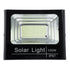 GLOBOSTAR® HERMES 71557 Προβολέας LED 100W 1000lm 120° DC 5V με Φωτοβολταϊκό Panel 5V 20W & Επαναφορτιζόμενη Μπαταρία Li-ion 3.2V 15000mAh Αδιάβροχο IP65 Ψυχρό Λευκό 6000K - Sanan Chip - Μαύρο - Μ31.5 x Π26.2 x Υ7.5cm - 2 Χρόνια Εγγύηση - ledmania.gr
