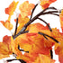 GLOBOSTAR® TREEDECO 71586 Μοντέρνο Επιτραπέζιο Φωτιστικό Πορτατίφ LED 2W 100lm 200° DC 5V με USB 2.0 IP20 Θερμό Λευκό 2700K - Πορτοκαλί & Καφέ - Μ30 x Π30 x Υ41cm - 2 Χρόνια Εγγύηση - ledmania.gr