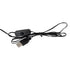 GLOBOSTAR® TREEDECO 71586 Μοντέρνο Επιτραπέζιο Φωτιστικό Πορτατίφ LED 2W 100lm 200° DC 5V με USB 2.0 IP20 Θερμό Λευκό 2700K - Πορτοκαλί & Καφέ - Μ30 x Π30 x Υ41cm - 2 Χρόνια Εγγύηση - ledmania.gr