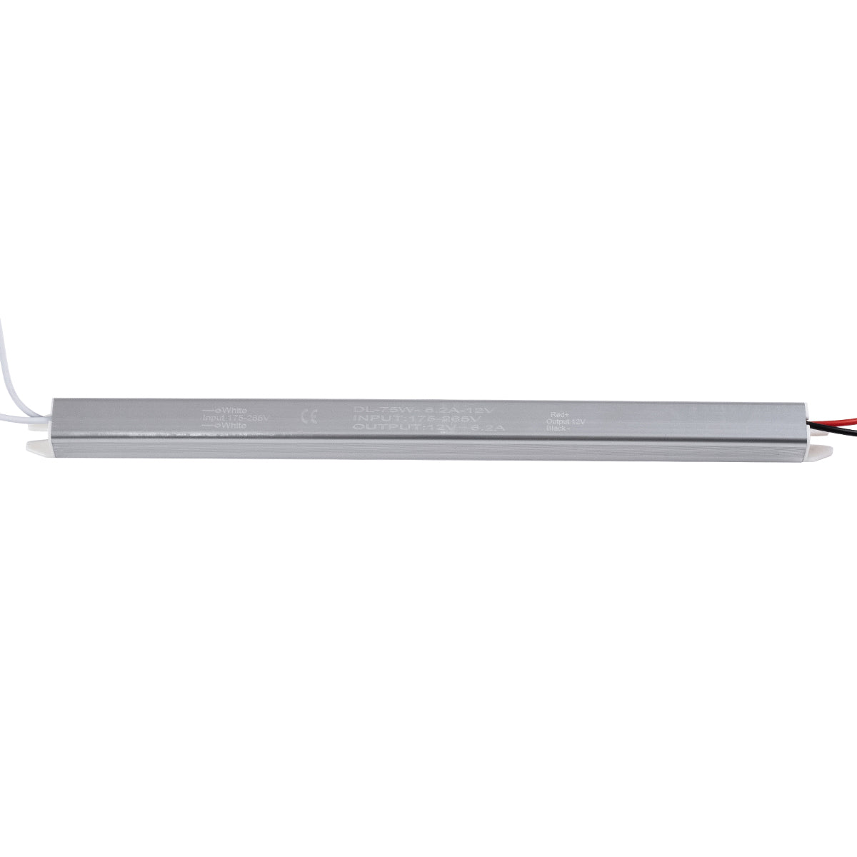 GLOBOSTAR® LUMISLIM 73025 Τροφοδοτικό/Μετασχηματιστής PELV 75W 6.25A DC 12V IP20 - AC 220-240V σε DC 12V - Μ31 x Π1.8 x Υ1.8cm - 3 Χρόνια Εγγύηση - ledmania.gr