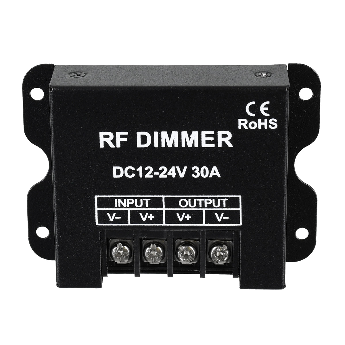GLOBOSTAR® DIMMERME 73310 Σετ Dimmer με RF Ασύρματο Χειριστήριο με 1 x 30A 720W Κανάλι DC 12-24V 30A 720W Max IP20 - RF2.4Ghz - Μ8.7 x Π6.2 x Υ2cm - 2 Χρόνια Εγγύηση - ledmania.gr