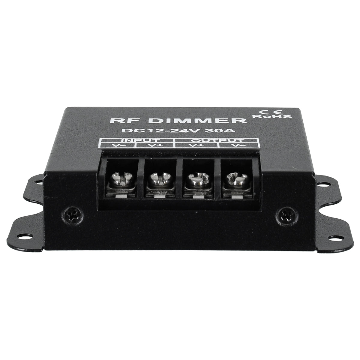 GLOBOSTAR® DIMMERME 73310 Σετ Dimmer με RF Ασύρματο Χειριστήριο με 1 x 30A 720W Κανάλι DC 12-24V 30A 720W Max IP20 - RF2.4Ghz - Μ8.7 x Π6.2 x Υ2cm - 2 Χρόνια Εγγύηση - ledmania.gr