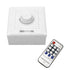 GLOBOSTAR® DIMMERONIA 73371 AC Triac Dimmer Τοίχου με RF Ασύρματο Χειριστήριο με 1 x 1.5A 350W Κανάλι AC 220-240V 1.5A 350W Max IP20 - Μ8.8 x Π5.7 x Υ8.8cm - 2 Χρόνια Εγγύηση - ledmania.gr