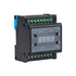 GloboStar® 73372 AC Triac DMX Dimmer Din Rail Ράγας 3 Καναλιών AC 100-240V 3 x 1A 220W - Max 3A 660W - IP20 Μ8 x Π9 x Υ6cm - 5 Years Warranty