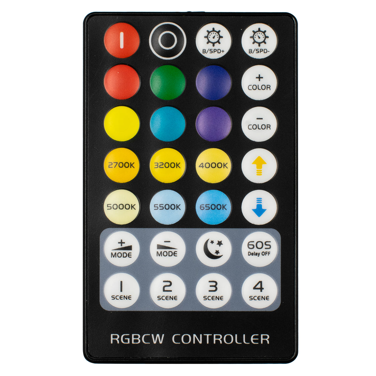 GLOBOSTAR® CONTROLI 73427 Σετ Dimmer / Controller με RF Ασύρματο Χειριστήριο με 5 x 1.2A 28.8W Κανάλια DC 5-24V 6A 144W Max IP20 - RF2.4Ghz - Μ30 x Π1.7 x Υ1.1cm - 2 Χρόνια Εγγύηση - ledmania.gr