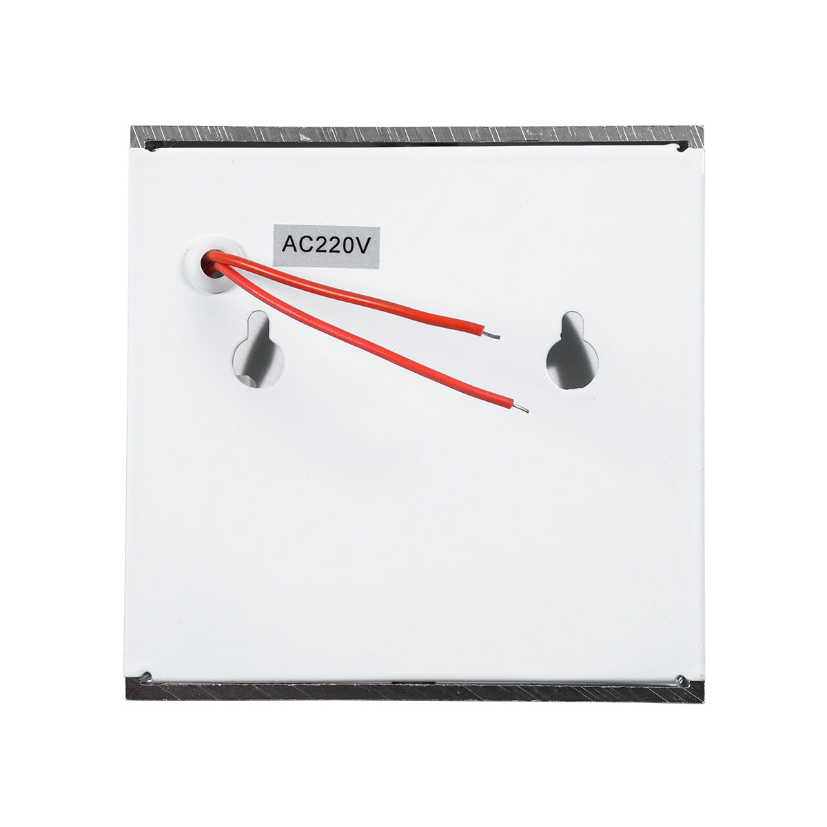 GLOBOSTAR® SENSATI 75650 Διακοσμητικό Φωτιστικό Τοίχου Ένδειξης / Σήμανσης "EXIT" LED 1W 40lm 90° AC 220-240V IP20 Πράσινο - Νίκελ Βούρτσας - Μ11 x Π11 x Υ3cm - 2 Χρόνια Εγγύηση - ledmania.gr