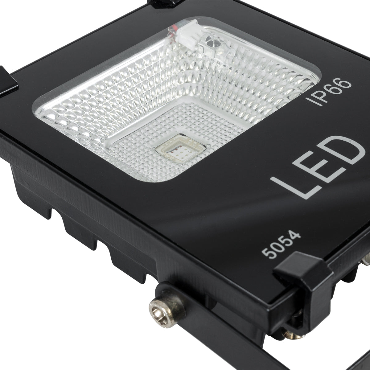 GLOBOSTAR® RGBFLOOD 75600 Προβολέας με IR Ασύρματο Χειριστήριο LED 10W 650lm 120° AC 220-240V Αδιάβροχο IP65 Πολύχρωμο RGB Dimmable - Μαύρο - Μ11 x Π4 x Υ13.5cm - 3 Χρόνια Εγγύηση - ledmania.gr