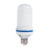 GLOBOSTAR® TUBATO 76075 Λάμπα E27 LED 9W 350lm 260° AC 220-240V IP20 Πορτοκαλί 1800K με Εφέ Φλόγας & Αναστροφή - Λευκό Γαλακτερό - Μ6 x Π6 x Υ15cm - 2 Χρόνια Εγγύηση - ledmania.gr