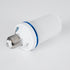 GLOBOSTAR® TUBATO 76075 Λάμπα E27 LED 9W 350lm 260° AC 220-240V IP20 Πορτοκαλί 1800K με Εφέ Φλόγας & Αναστροφή - Λευκό Γαλακτερό - Μ6 x Π6 x Υ15cm - 2 Χρόνια Εγγύηση - ledmania.gr