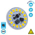 GloboStar® 76108 Λάμπα G4 LED SMD 2835 3W 330lm 120° DC 12-24V Back Pin Φυσικό Λευκό 4500K Dimmable