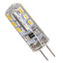 GloboStar® 76132 Λάμπα G4 LED SMD 2835 2W 180lm 320° DC 12V Σιλικόνης Θερμό Λευκό 3000K Dimmable