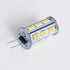 GLOBOSTAR® G4BACK 76134 Λάμπα G4 LED 5W 450lm 320° DC 12-24V IP20 Θερμό Λευκό 2700K Dimmable - Sanan SMD Chip - Back Pin - Μ1.8 x Π1.8 x Υ4.3cm - 2 Χρόνια Εγγύηση - ledmania.gr