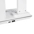 GLOBOSTAR® ZENTIME 76554 Μοντέρνο Επιτραπέζιο Φωτιστικό Γραφείου με Ασύρματη Φόρτιση 15W 3A & Ψηφιακό Ρολόι LED 3.5W 350lm 120° DC 5V με USB-C IP20 Ρυθμιζόμενο Λευκό CCT με Αφή 2700K/4500K/6000K Dimmable - Sanan SMD Chip - Μαύρο - Μ19.5 x Π25 x Υ50cm -... - ledmania.gr