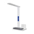 GLOBOSTAR® ZENTIME 76554 Μοντέρνο Επιτραπέζιο Φωτιστικό Γραφείου με Ασύρματη Φόρτιση 15W 3A & Ψηφιακό Ρολόι LED 3.5W 350lm 120° DC 5V με USB-C IP20 Ρυθμιζόμενο Λευκό CCT με Αφή 2700K/4500K/6000K Dimmable - Sanan SMD Chip - Μαύρο - Μ19.5 x Π25 x Υ50cm -... - ledmania.gr