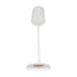 GLOBOSTAR® LUCORA 76555 Μοντέρνο Επιτραπέζιο Φωτιστικό Γραφείου με Ασύρματη Φόρτιση 10W 2A & 4W Bluetooth Ηχείο LED 3W 300lm 120° DC 5V με USB-C IP20 Ρυθμιζόμενο Λευκό CCT με Αφή 2700K/4500K/6000K Dimmable - Sanan SMD Chip - Λευκό - Μ12 x Π12 x Υ34cm -... - ledmania.gr