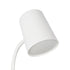 GLOBOSTAR® LUCORA 76555 Μοντέρνο Επιτραπέζιο Φωτιστικό Γραφείου με Ασύρματη Φόρτιση 10W 2A & 4W Bluetooth Ηχείο LED 3W 300lm 120° DC 5V με USB-C IP20 Ρυθμιζόμενο Λευκό CCT με Αφή 2700K/4500K/6000K Dimmable - Sanan SMD Chip - Λευκό - Μ12 x Π12 x Υ34cm -... - ledmania.gr