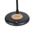 GLOBOSTAR® LUCORA 76556 Μοντέρνο Επιτραπέζιο Φωτιστικό Γραφείου με Ασύρματη Φόρτιση 10W 2A & 4W Bluetooth Ηχείο LED 3W 300lm 120° DC 5V με USB-C IP20 Ρυθμιζόμενο Λευκό CCT με Αφή 2700K/4500K/6000K Dimmable - Sanan SMD Chip - Μαύρο - Μ12 x Π12 x Υ34cm -... - ledmania.gr