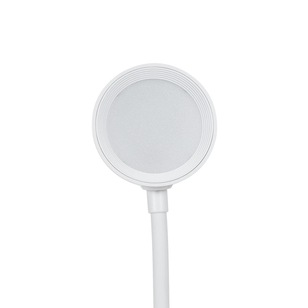 GLOBOSTAR® OLDY 76557 Μοντέρνο Επιτραπέζιο Φωτιστικό Γραφείου με Ασύρματη Φόρτιση 15W 3A, 5W Bluetooth Ηχείο & Ψηφιακό Ρολόι LED 3W 300lm 120° DC 5V με USB-C IP20 Ρυθμιζόμενο Λευκό CCT με Αφή 2700K/4500K/6000K Dimmable - Sanan SMD Chip - Λευκό - Μ13 x ... - ledmania.gr