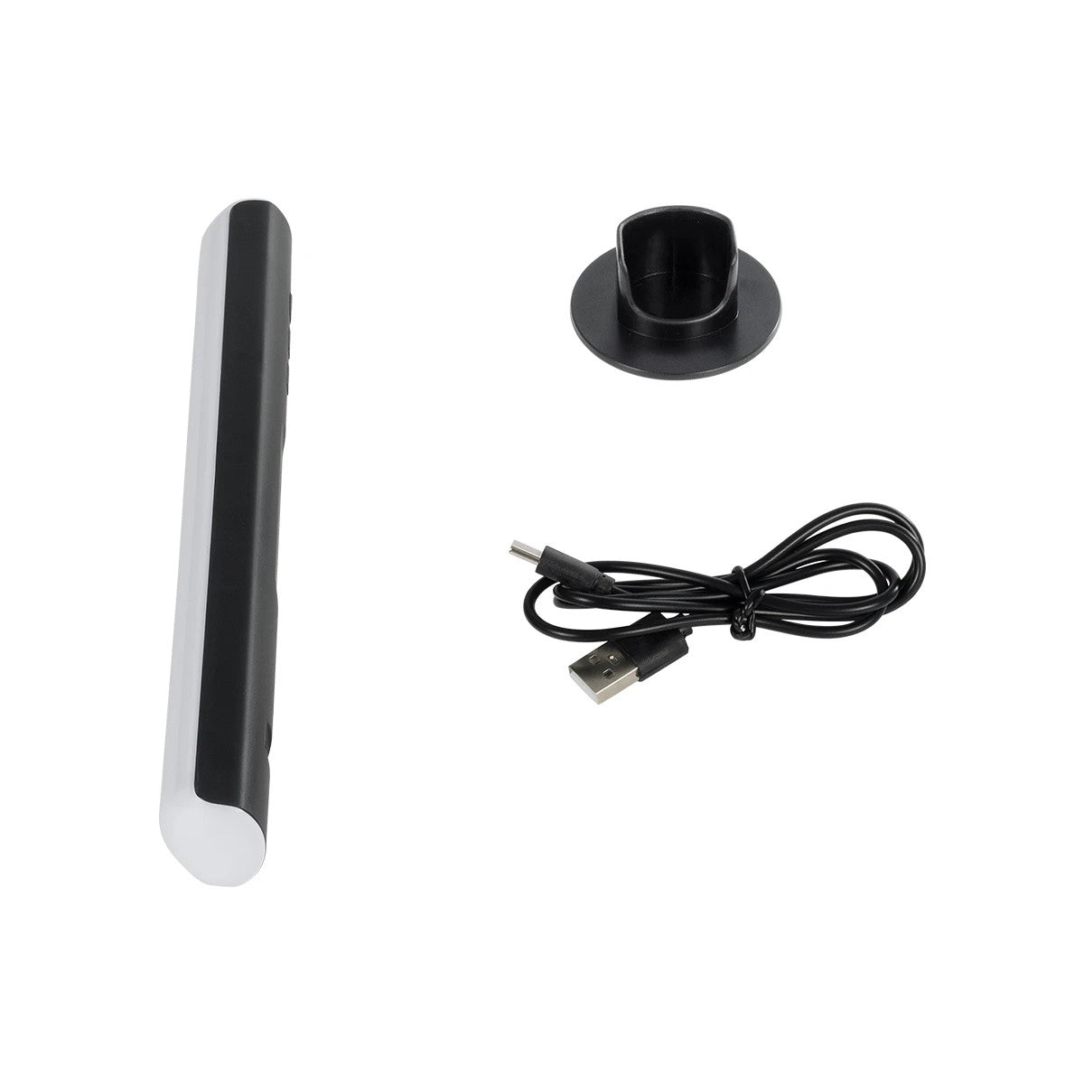 GLOBOSTAR® DIGICOLUMN 76562 Μοντέρνο Επιτραπέζιο Γραμμικό Ψηφιακό Φωτιστικό Digital Pixel Symphony Bar με WiFi Εφαρμογή LED 1.5W 90lm 120° DC 5V με USB-C & Επαναφορτιζόμενη Μπαταρία LiPo 601045 3.7V 280mAh IP20 Πολύχρωμο RGB Dimmable - Μαύρο - Μ5.5 x Π... - ledmania.gr
