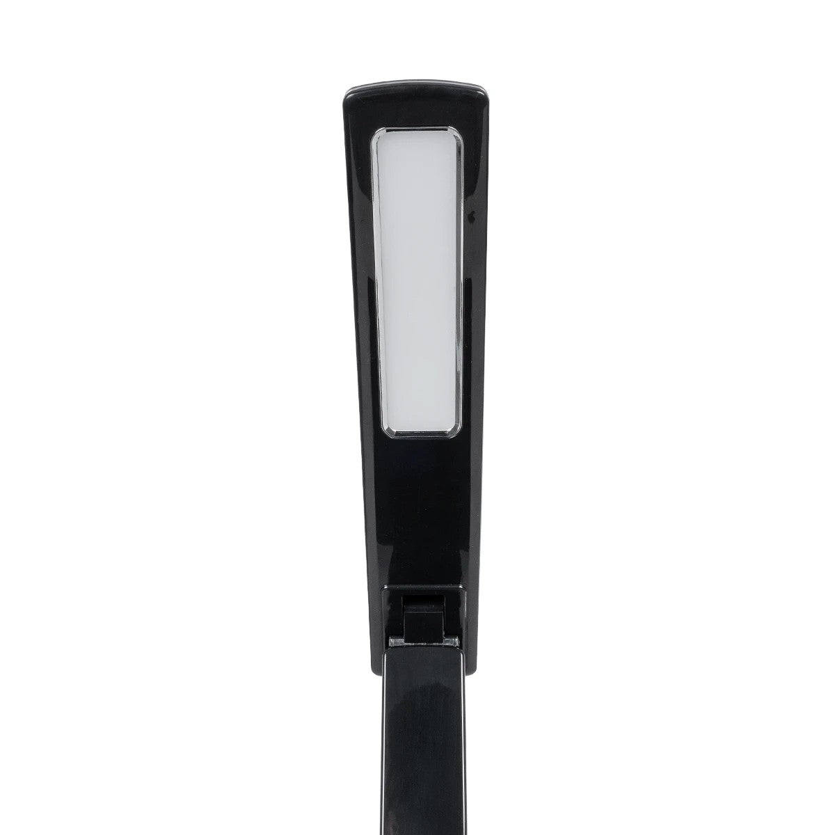 GLOBOSTAR® ZENTIME 76564 Μοντέρνο Επιτραπέζιο Φωτιστικό Γραφείου με Ασύρματη Φόρτιση 10W 2A & Ψηφιακό Ρολόι LED 3.5W 350lm 120° DC 5V με USB-C IP20 Ρυθμιζόμενο Λευκό CCT με Αφή 2700K/4500K/6000K Dimmable - Sanan SMD Chip - Μαύρο - Μ13 x Π25 x Υ50cm - 2... - ledmania.gr