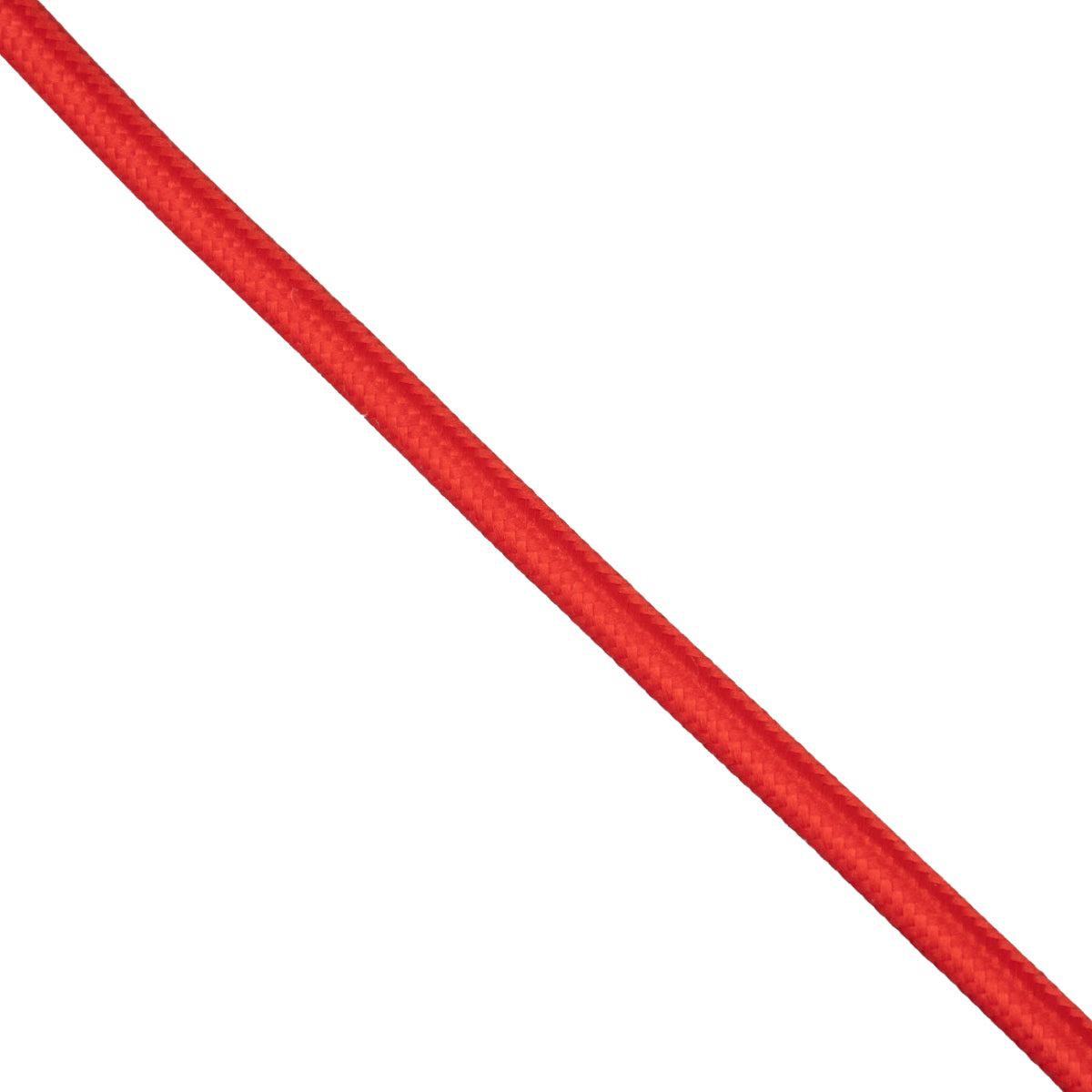 GLOBOSTAR® DECOCABLE 77600 Υφασμάτινο Καλώδιο 2 x 0.75mm² IP20 - Κόκκινο - Μ100 x Π0.6 x Υ0.6cm - ledmania.gr
