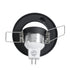 GloboStar® DELTA 77801 Χωνευτό Κινούμενο Στρόγγυλο Σποτ Οροφής για Λάμπα MR11 με Βάση GU5.3 ή GU10 - IP20 - Μεταλλικό - Φ70 x Υ21mm - Μαύρο - 5 Χρόνια Εγγύηση - ledmania.gr