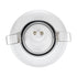 GLOBOSTAR® RAFY 77814 Χωνευτή Κινούμενη Βάση για Σποτ MR16 με Ντουί GU10/GU5.3 IP20 - Λευκό - Μ9.2 x Π9.2 x Υ3.1cm / Q7cm