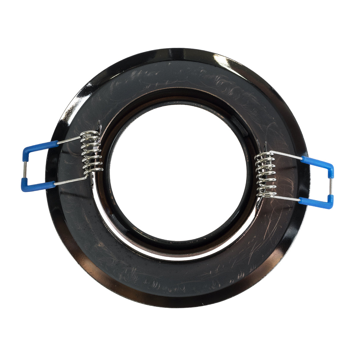 GloboStar® DELTA 77819 Χωνευτό Κινούμενο Στρόγγυλο Σποτ Οροφής για Λάμπα MR16 με Βάση GU5.3 ή GU10 - IP20 - Μεταλλικό - Φ92 x Υ28mm - Χάλκινο - 5 Χρόνια Εγγύηση - ledmania.gr