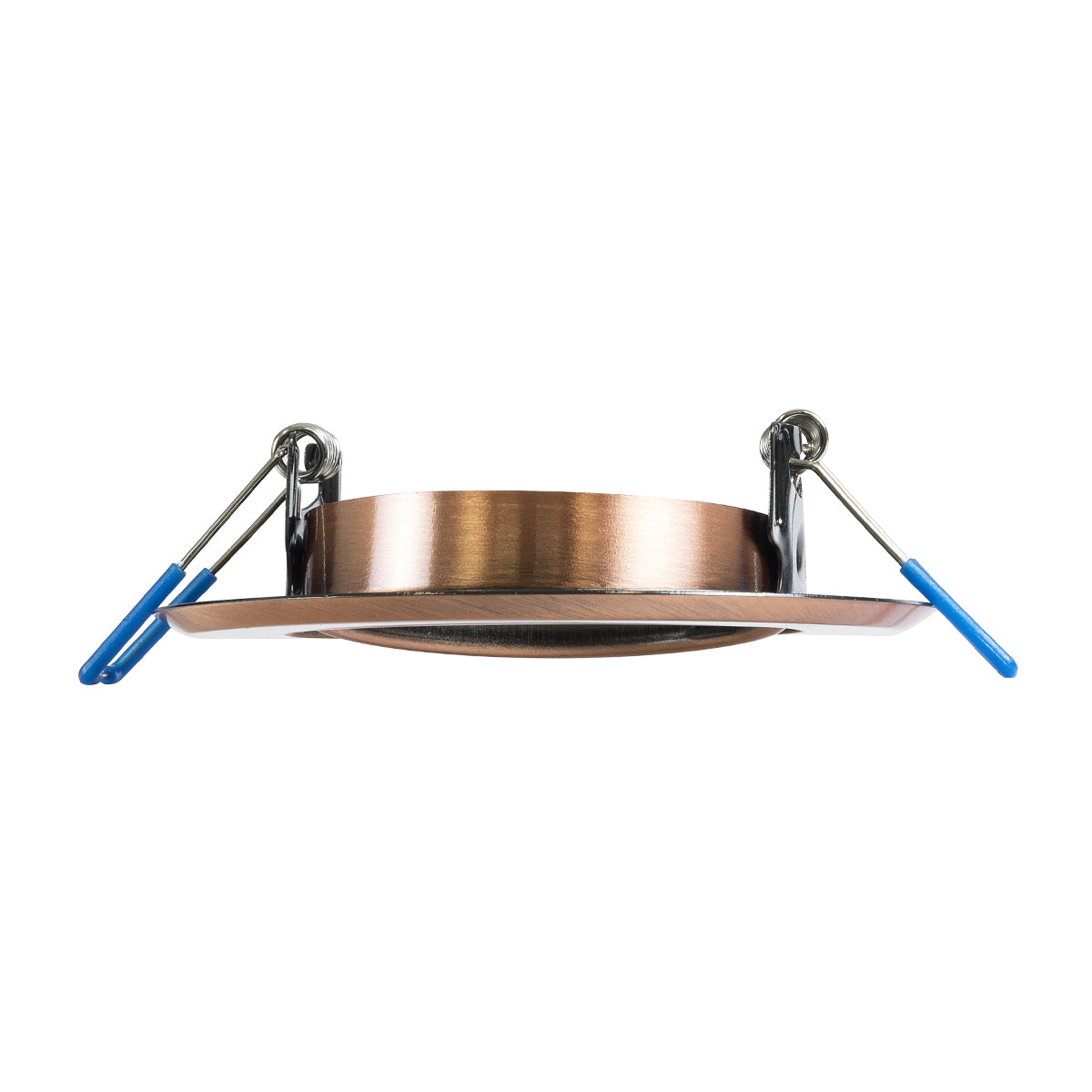 GloboStar® DELTA 77819 Χωνευτό Κινούμενο Στρόγγυλο Σποτ Οροφής για Λάμπα MR16 με Βάση GU5.3 ή GU10 - IP20 - Μεταλλικό - Φ92 x Υ28mm - Χάλκινο - 5 Χρόνια Εγγύηση - ledmania.gr