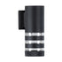 GloboStar® ORION 77882 Φωτιστικό Τοίχου - Απλίκα Αρχιτεκτονικού Φωτισμού Εσωτερικού/Εξωτερικού Χώρου Up or Down Μονόφωτο 1 x GU10 AC220-240V Αδιάβροχο IP65 - Σώμα Αλουμινίου & Tempered Glass - Μ9 x Π15 x Υ23.2cm - Μαύρο - 5 Years Warranty - ledmania.gr