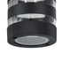 GloboStar® ORION 77882 Φωτιστικό Τοίχου - Απλίκα Αρχιτεκτονικού Φωτισμού Εσωτερικού/Εξωτερικού Χώρου Up or Down Μονόφωτο 1 x GU10 AC220-240V Αδιάβροχο IP65 - Σώμα Αλουμινίου & Tempered Glass - Μ9 x Π15 x Υ23.2cm - Μαύρο - 5 Years Warranty - ledmania.gr