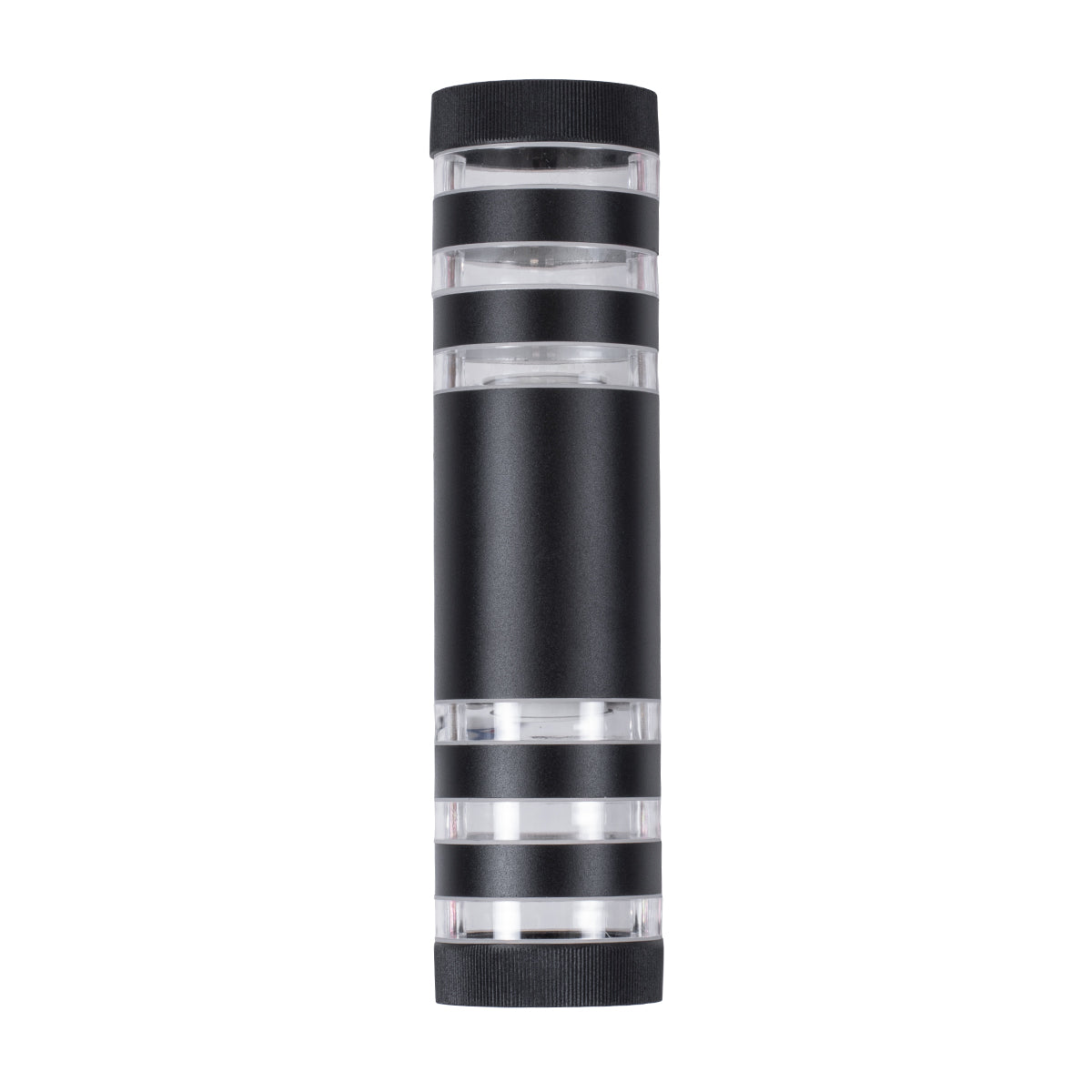 GLOBOSTAR® ORION 77883 Μοντέρνο Φωτιστικό Τοίχου - Απλίκα με Ντουί 2 x GU10 AC 220-240V Αδιάβροχο IP65 - Μαύρο Ματ - Μ9 x Π15 x Υ35.5cm - ledmania.gr