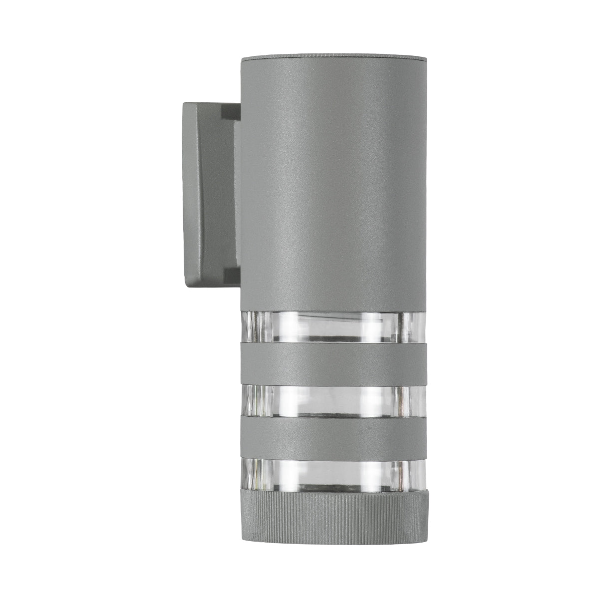 GLOBOSTAR® ORION 77884 Μοντέρνο Φωτιστικό Τοίχου - Απλίκα με Ντουί 1 x GU10 AC 220-240V Αδιάβροχο IP65 - Γκρι Ματ - Μ9 x Π15 x Υ23.2cm - ledmania.gr