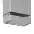 GLOBOSTAR® QUATRO 77894 Μοντέρνο Φωτιστικό Τοίχου - Απλίκα με Ντουί 1 x GU10 AC 220-240V Αδιάβροχο IP65 - Γκρι Ματ - Μ11 x Π10 x Υ16.5cm - ledmania.gr
