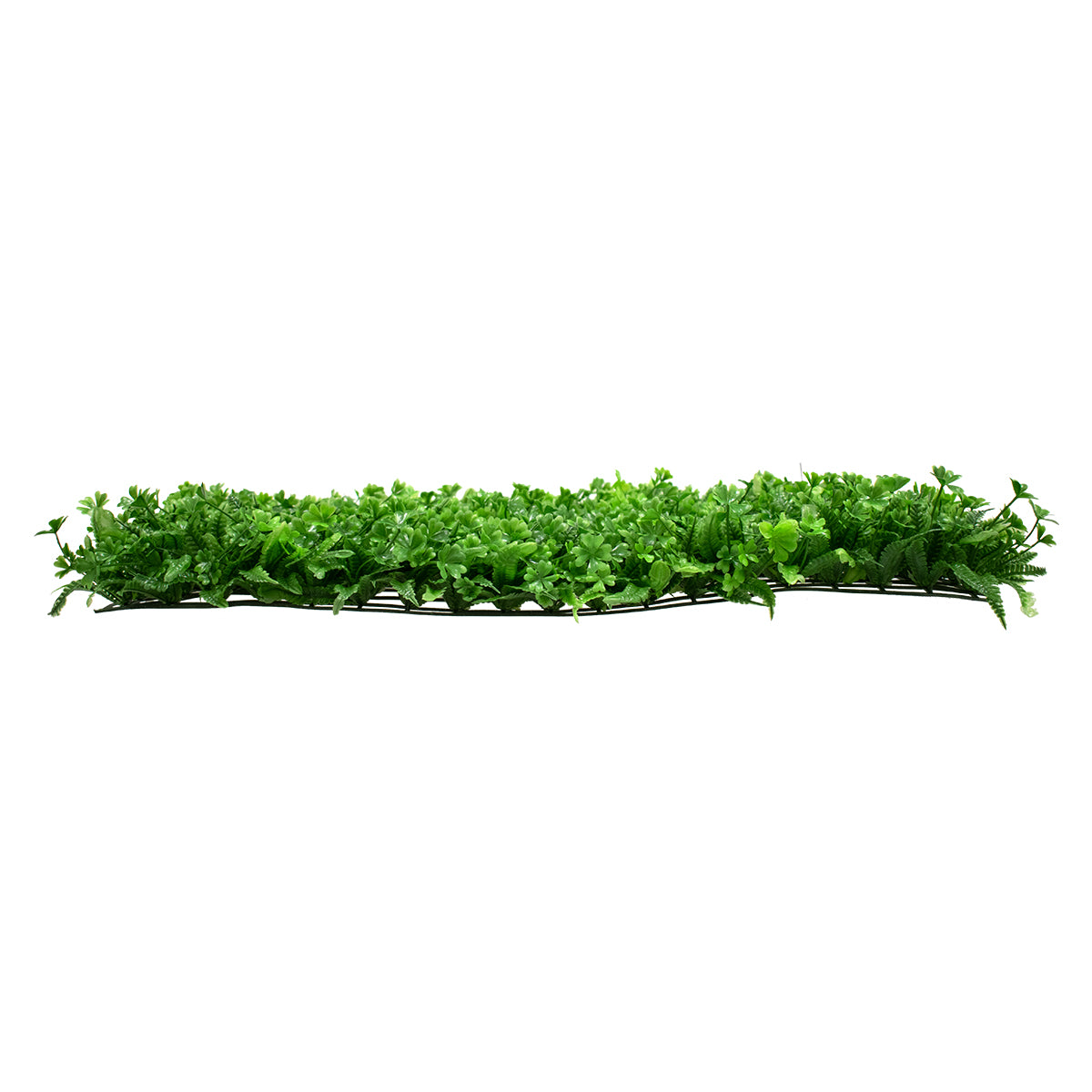 GloboStar® 78411 Artificial - Συνθετικό Τεχνητό Διακοσμητικό Πάνελ Φυλλωσιάς - Κάθετος Κήπος Τριφύλλι - Νάνος Φτέρη Πράσινο Μ60 x Υ40 x Π8cm - ledmania.gr