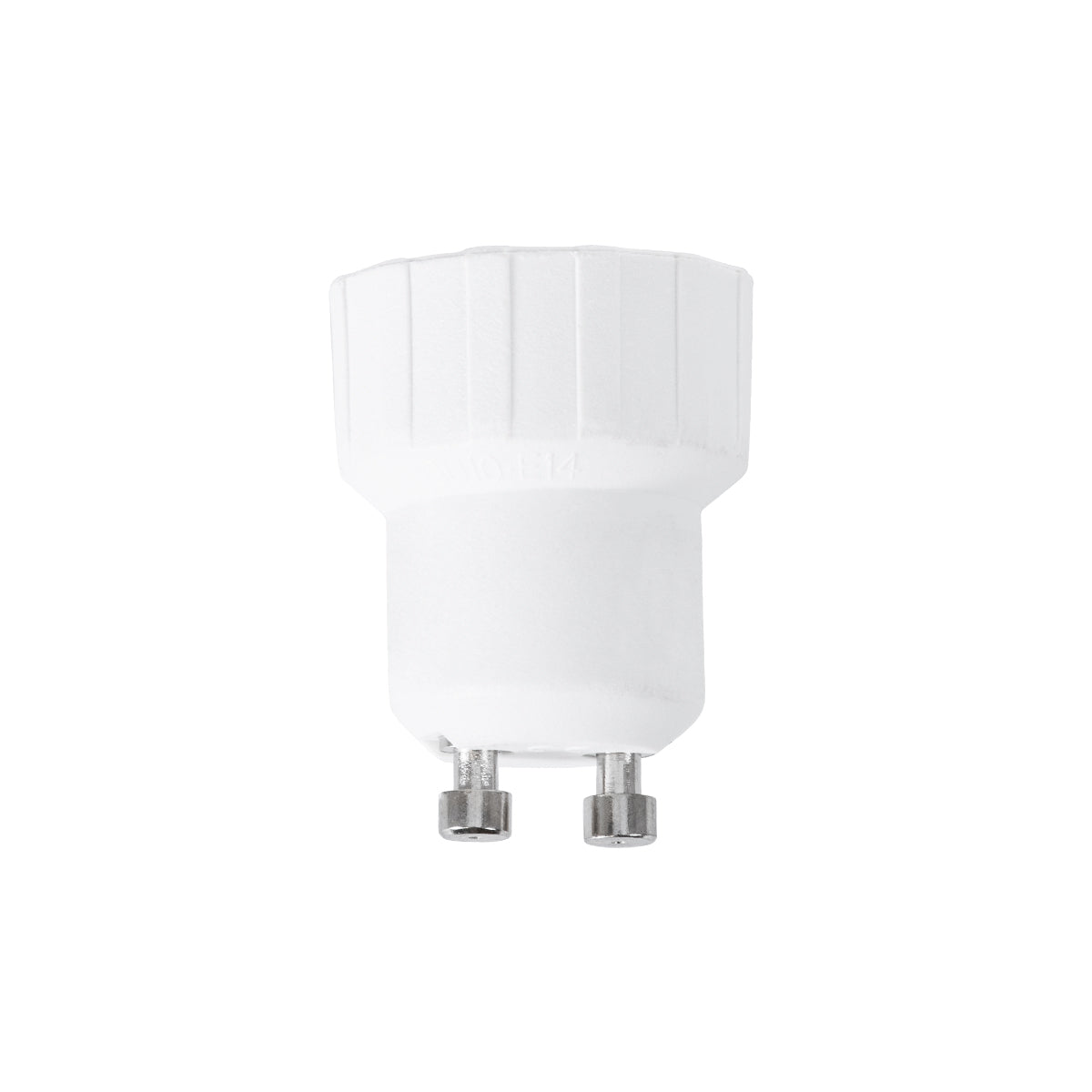 GLOBOSTAR® ADAPTOR 78963 Αντάπτορας/Μετατροπέας από Ντουί GU10 σε E14 IP20 - Μ3 x Π3 x Υ4cm - ledmania.gr