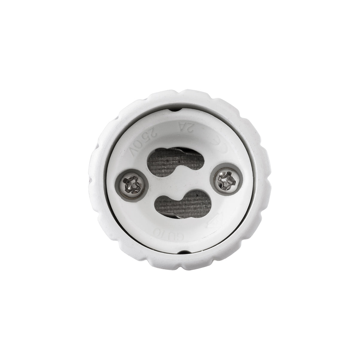 GLOBOSTAR® ADAPTOR 78973 Αντάπτορας/Μετατροπέας από Ντουί E27 σε GU10 IP20 - Μ3 x Π3 x Υ5cm - ledmania.gr