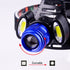 GLOBOSTAR® HEADLAMP 79056 Φακός Κεφαλής με Αισθητήρα Hand Swipe LED 20W 2000lm 15~60° DC 5V με USB-C με Επαναφορτιζόμενη Μπαταρία Li-ion 3.7V 2x18650 4800mAh Αδιάβροχο IP54 Ψυχρό Λευκό 6000K - CREE XHP50 & COB Chip - Μ7.5 x Π5.5 x Υ4.8cm - 1 Χρόνο Εγγύηση - ledmania.gr