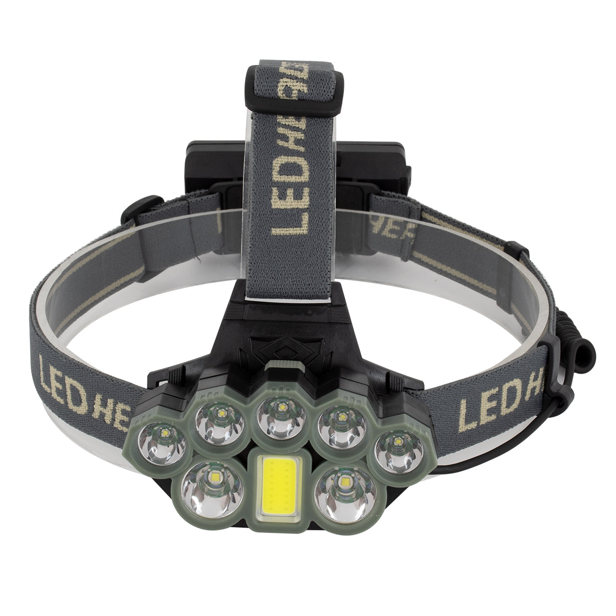 GLOBOSTAR® HEADLAMP 79062 Φακός Κεφαλής LED 40W 4000lm 15~60° DC 5V με USB-C με Επαναφορτιζόμενη Μπαταρία Li-ion 3.7V 2x18650 6000mAh Αδιάβροχο IP54 Ψυχρό Λευκό 6000K - CREE XML2-T6 Chip - Μ9.2 x Π3 x Υ4.5cm - 1 Χρόνο Εγγύηση - ledmania.gr