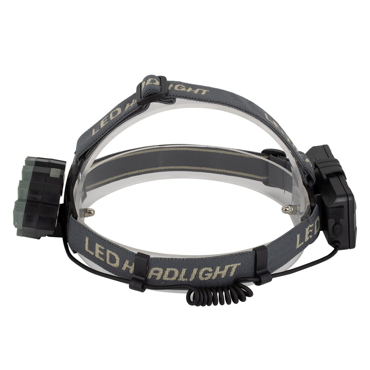 GLOBOSTAR® HEADLAMP 79062 Φακός Κεφαλής LED 40W 4000lm 15~60° DC 5V με USB-C με Επαναφορτιζόμενη Μπαταρία Li-ion 3.7V 2x18650 6000mAh Αδιάβροχο IP54 Ψυχρό Λευκό 6000K - CREE XML2-T6 Chip - Μ9.2 x Π3 x Υ4.5cm - 1 Χρόνο Εγγύηση - ledmania.gr