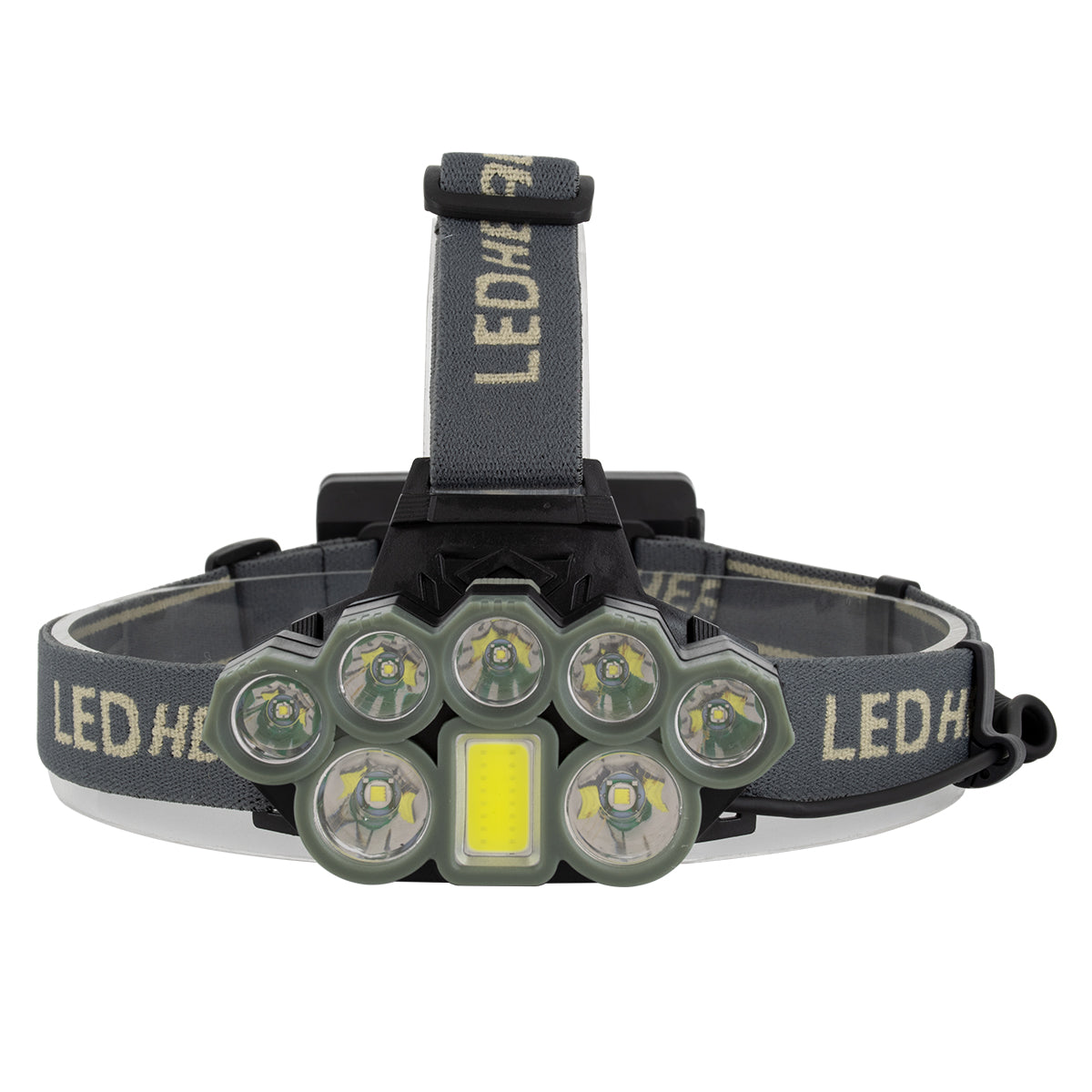 GLOBOSTAR® HEADLAMP 79062 Φακός Κεφαλής LED 40W 4000lm 15~60° DC 5V με USB-C με Επαναφορτιζόμενη Μπαταρία Li-ion 3.7V 2x18650 6000mAh Αδιάβροχο IP54 Ψυχρό Λευκό 6000K - CREE XML2-T6 Chip - Μ9.2 x Π3 x Υ4.5cm - 1 Χρόνο Εγγύηση - ledmania.gr