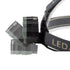 GLOBOSTAR® HEADLAMP 79062 Φακός Κεφαλής LED 40W 4000lm 15~60° DC 5V με USB-C με Επαναφορτιζόμενη Μπαταρία Li-ion 3.7V 2x18650 6000mAh Αδιάβροχο IP54 Ψυχρό Λευκό 6000K - CREE XML2-T6 Chip - Μ9.2 x Π3 x Υ4.5cm - 1 Χρόνο Εγγύηση - ledmania.gr