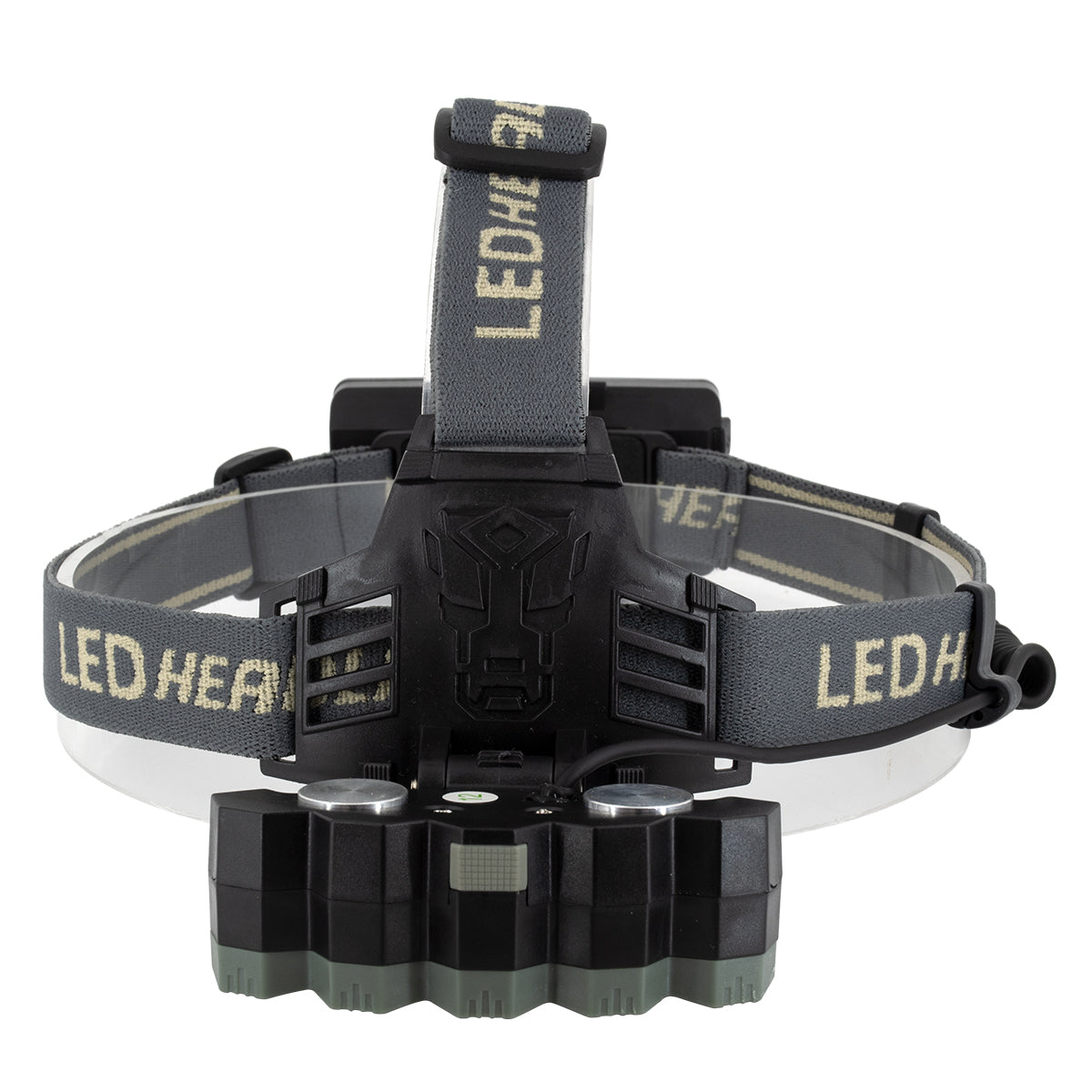 GLOBOSTAR® HEADLAMP 79062 Φακός Κεφαλής LED 40W 4000lm 15~60° DC 5V με USB-C με Επαναφορτιζόμενη Μπαταρία Li-ion 3.7V 2x18650 6000mAh Αδιάβροχο IP54 Ψυχρό Λευκό 6000K - CREE XML2-T6 Chip - Μ9.2 x Π3 x Υ4.5cm - 1 Χρόνο Εγγύηση - ledmania.gr
