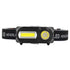 GloboStar® 79066 Φακός Κεφαλής Επαναφορτιζόμενος LED CREE COB XML2-T6 Chip 25 Watt 2500lm με 1 x 18650 Μπαταρία 4800mAh και με Καλώδιο Φόρτισης USB Ψυχρό Λευκό 6000K - ledmania.gr