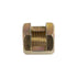 GLOBOSTAR® PIPEADAPT 79593 Μεταλλικός DIY Σύνδεσμος για Ολόπασους Σωλήνες Φωτιστικών - Μ1.3 x Π1.3 x Υ1.5cm - Πακέτο 10 Τεμαχίων - ledmania.gr